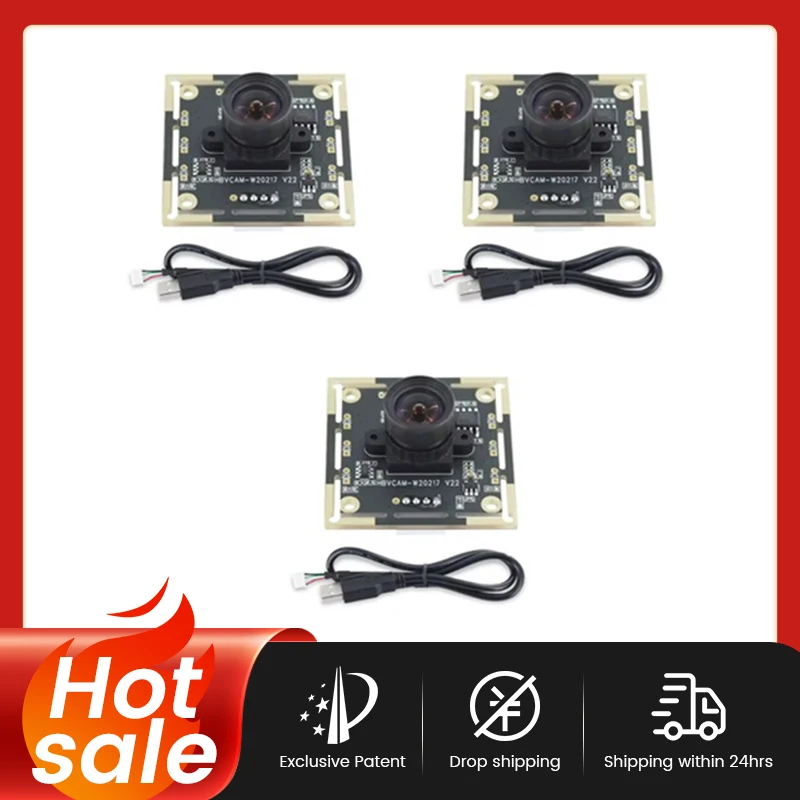 Hot sale Camera Module 100 Degree OV9732 2M Cable 1280x720 30fps , for DIY Autodarts.Io , USB Drive Free