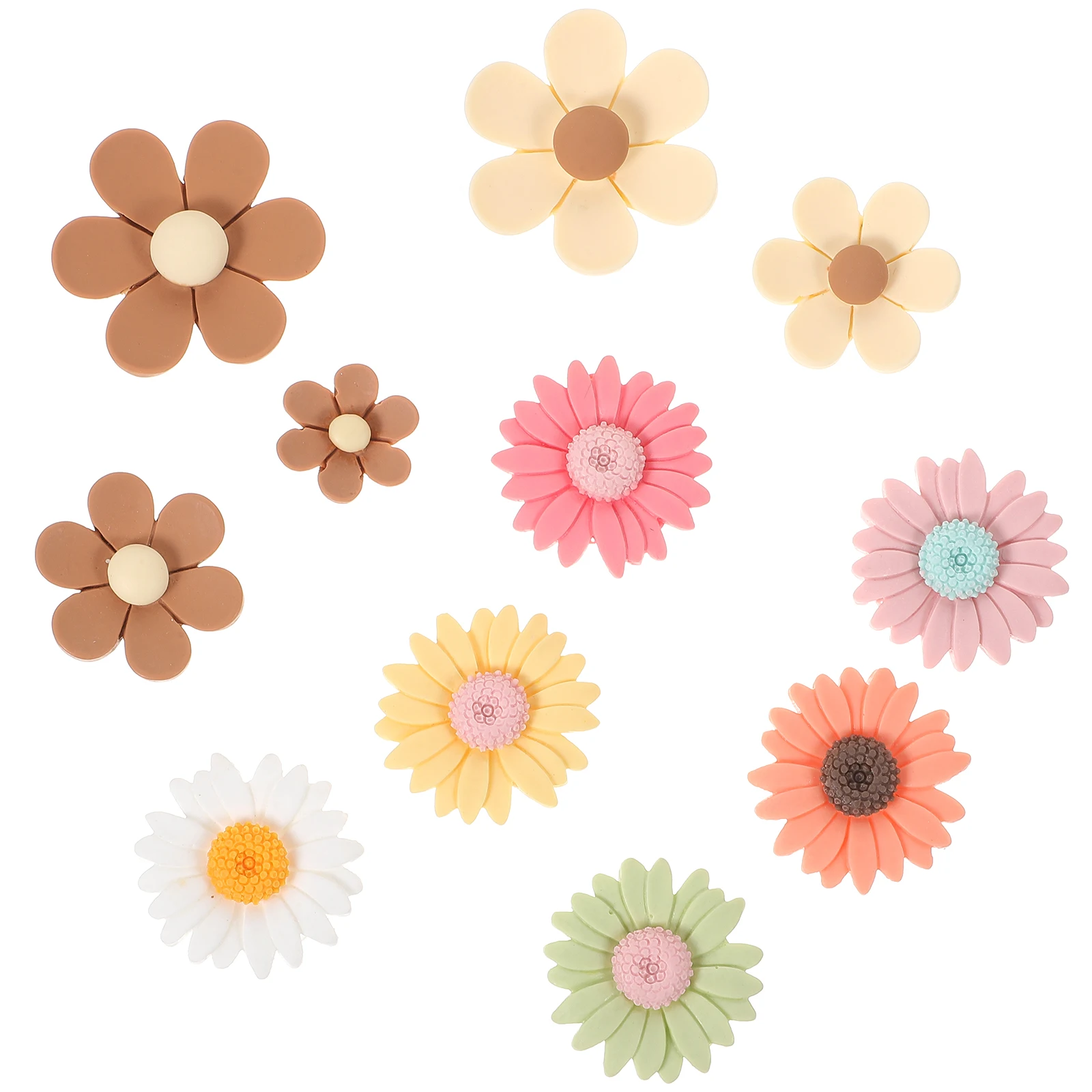 

Little Daisy Refrigerator Stickers Flower Magnets Fridge Decor Magnet Stickers for Home Office School Cafe Bar Small Fridge