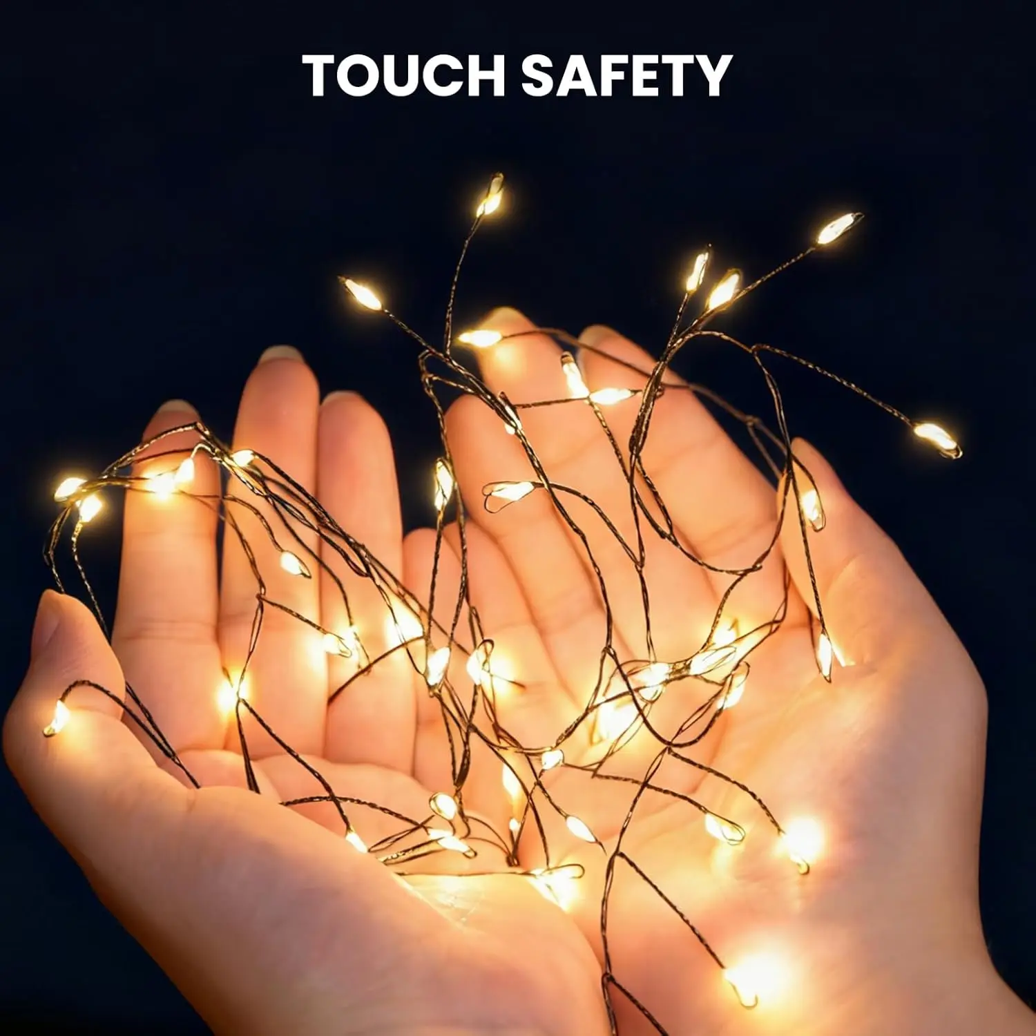 100M LED Firecracker String Light EU/US Plug In Remote Control New Year Garland Fairy Light For Wedding Christmas Decoration