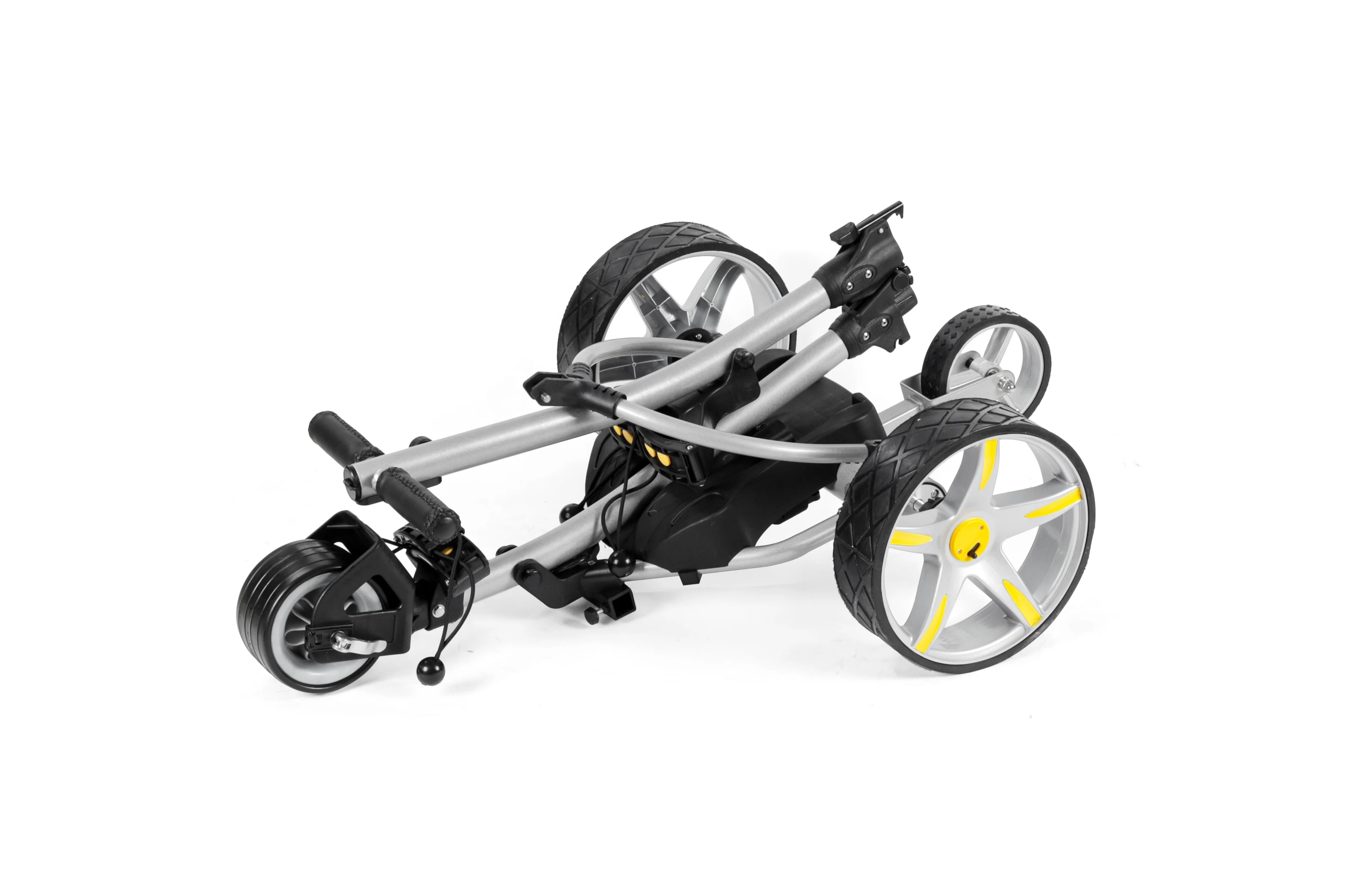 China Factory Motocaddy Sliver Color Electric Golf Trolley with Remote Control