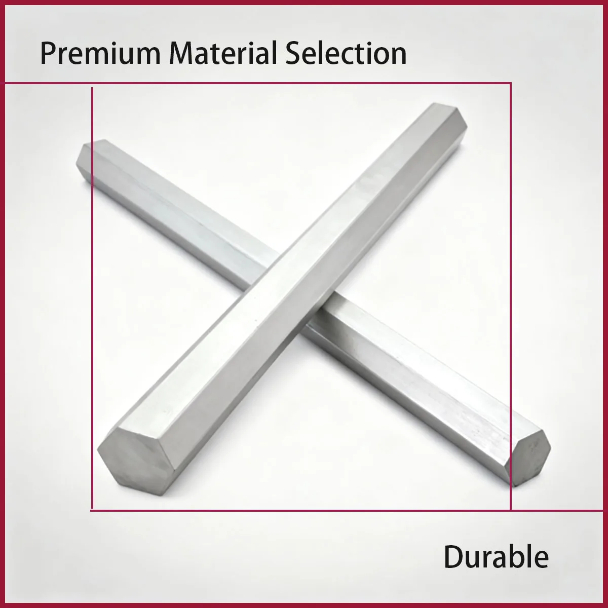 Aluminum Hexagonal Rod- 8-34mm AF Sizes for DIY Model & Science Engineering Projects
