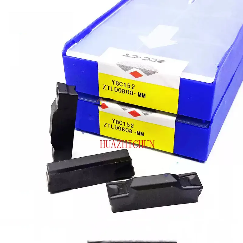 

HUAZHICHUN 10pcs CNC insert ZTLD0808-MM YBG205 YBC152 YB9320