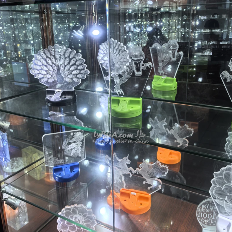 LY-A02 ليزر 2D ثلاثية الأبعاد آلة الحفر الداخلي زجاج كريستال الكرة الضوء الأخضر 1 واط 6 واط الألياف الليزر وسم آلات الطحن