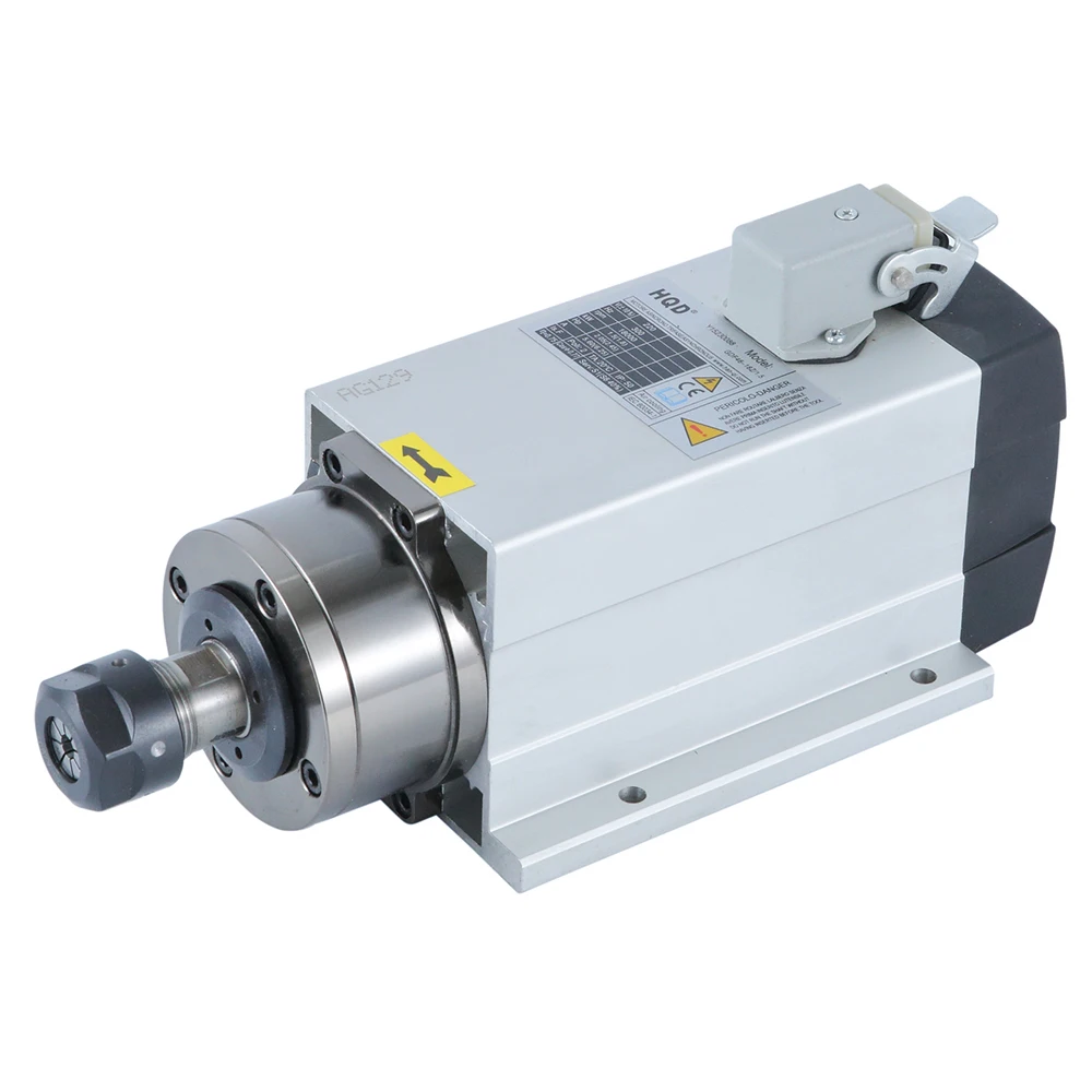 Woodworking Machinery Machine Tool Equipment Accessories Air Cooled Spindle Motor Kit GDF46-18Z/1.5