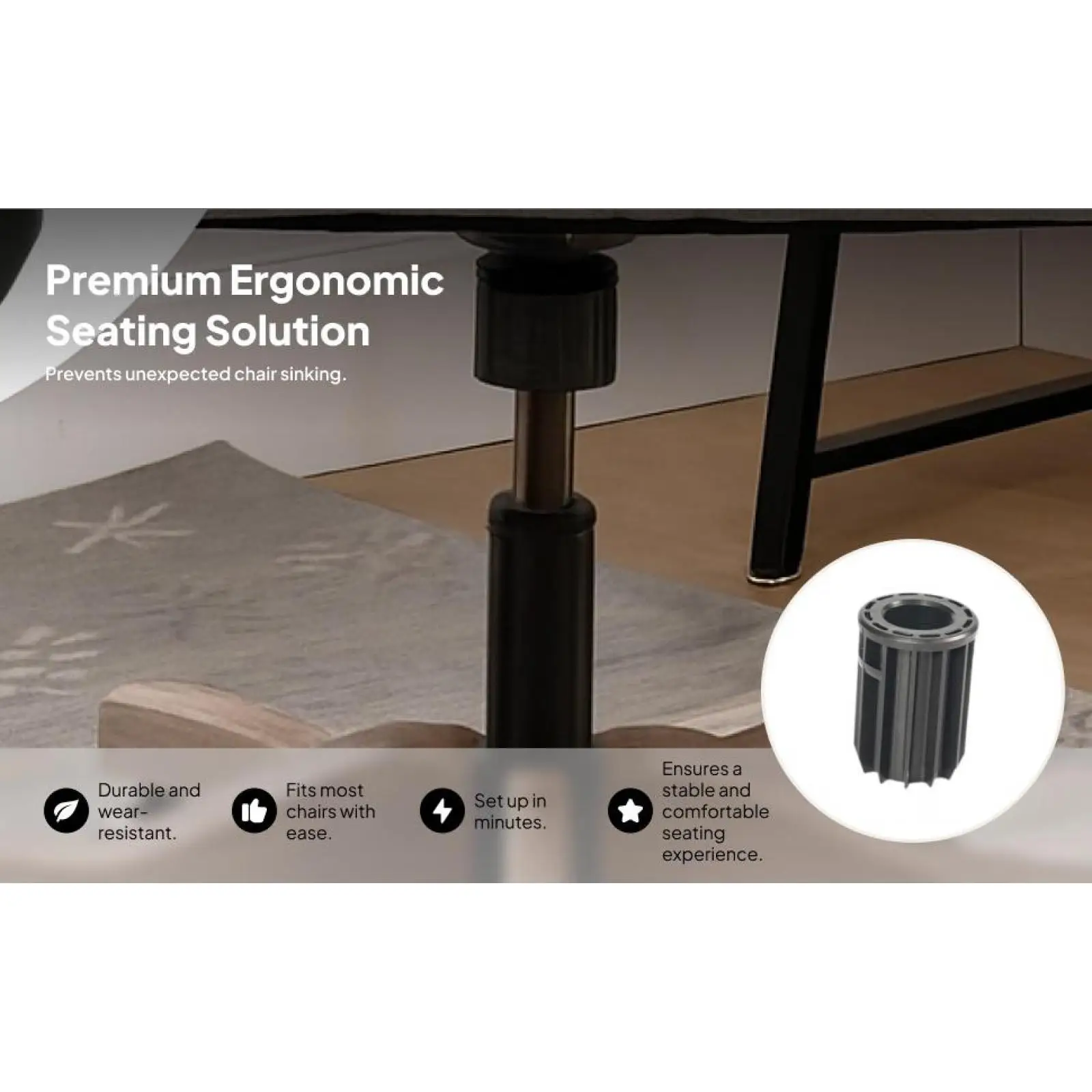 Fix Sinking Office Chair Universal Cylinder Piston Repair Tool Sinking Fix