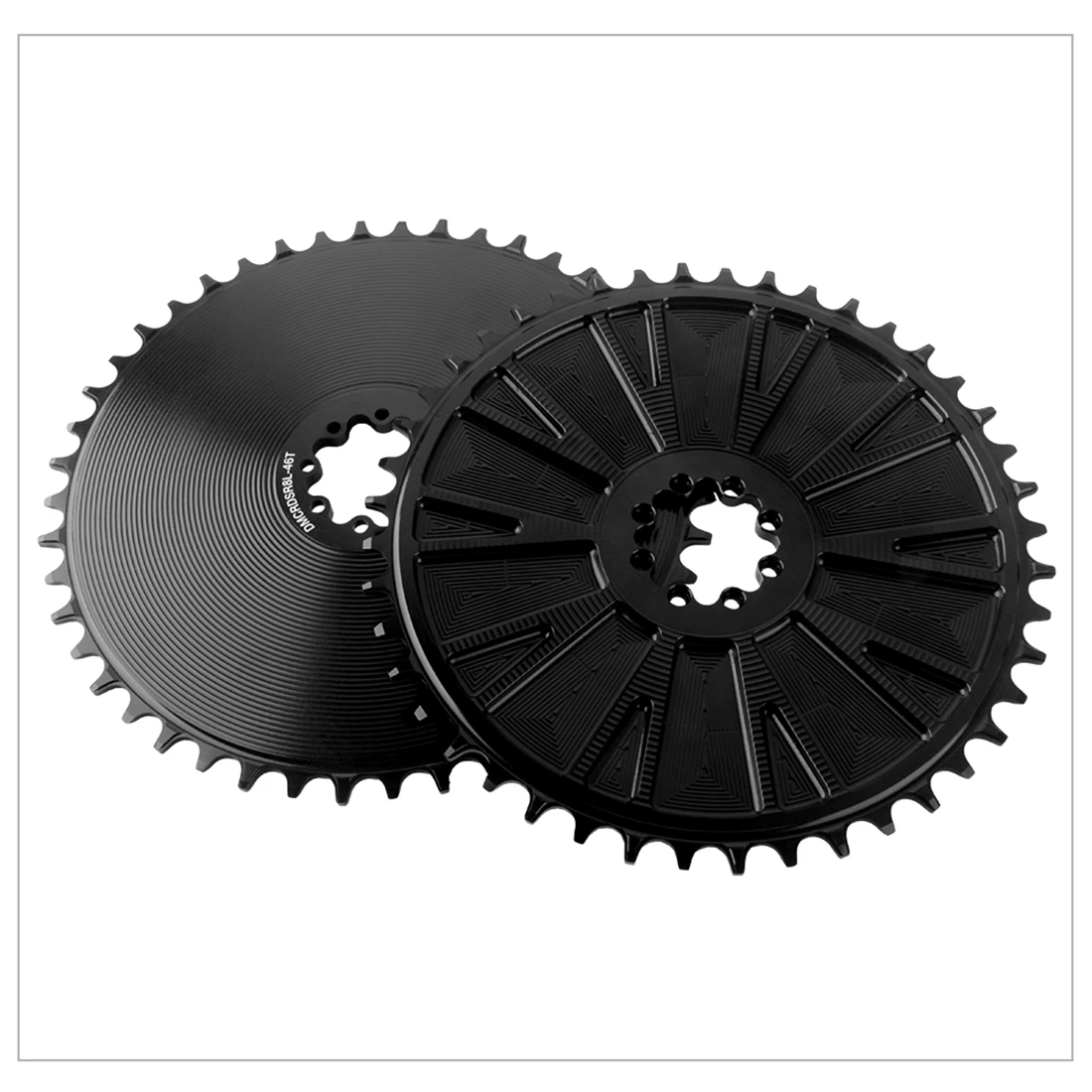 WUZEI Rennrad Kettenblatt 8 Schrauben Narrow Wide Kettenblatt Fahrrad 40 42 44 46 48 50 52 54 56 58T Krone für SRAM Force AXS Kurbel – Detail 19