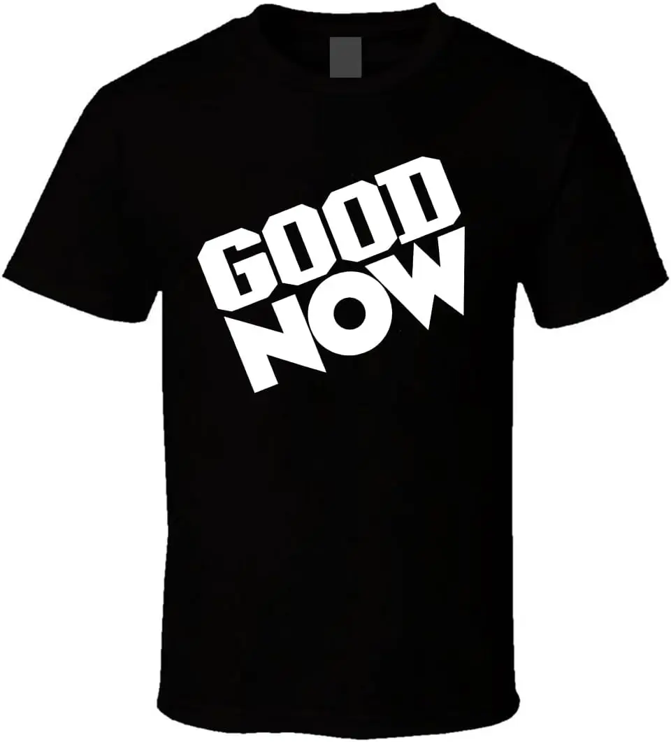 

Good Now Crew Neck T-Shirt Cotton Short Sleeve Top Tee