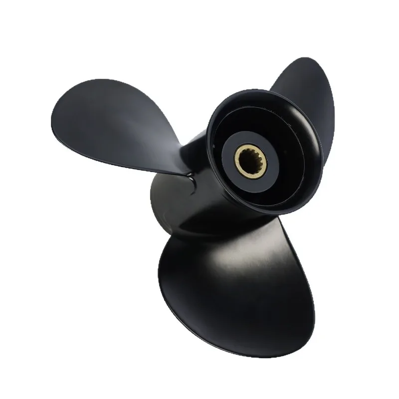 Aluminum alloy propeller, suitable for Mercury outboard propulsion motor, two-punch and four-punch accessories