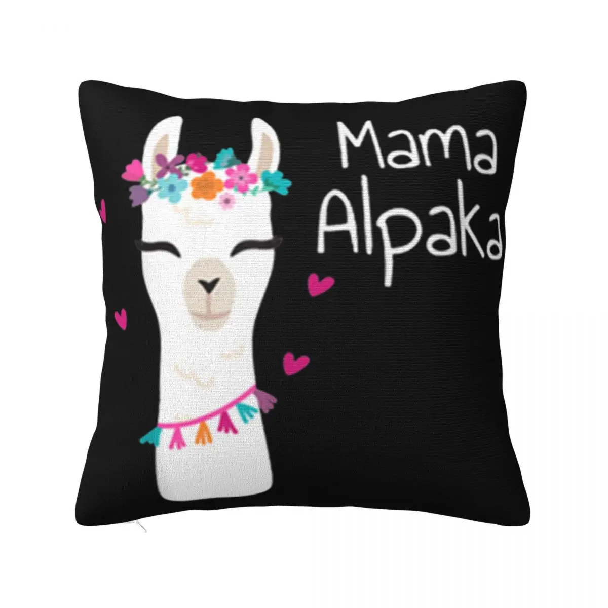 Beautiful Alpaca Mama 8211 Funny 038 Cute Mom Gift Hip Hop Plus Size Dj Sale Comical Fashion Pillow Case