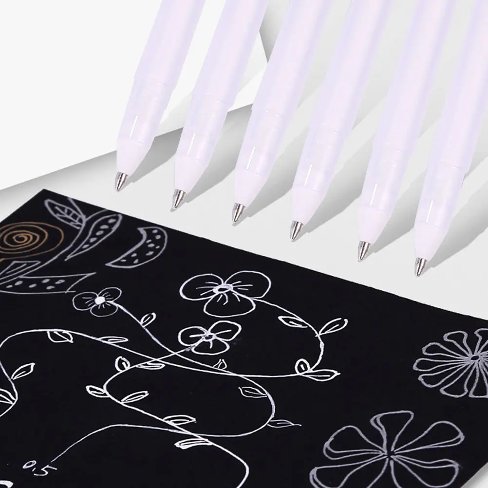 

12Pcs Art Drawing Pens Colored Gel Ink Markers 0.8mm Smooth Flow Odorless Highlighter Pens for Scrapbooking Greeting Cards