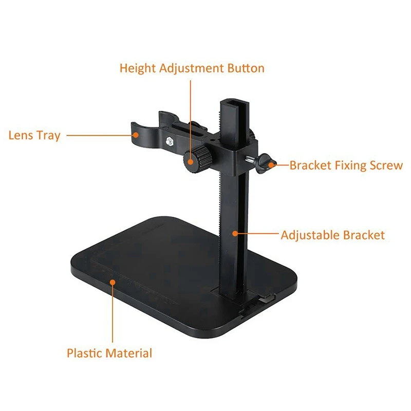 Adjustable Microscope Stand Holder for USB Digital Microscope Mini Foothold Table