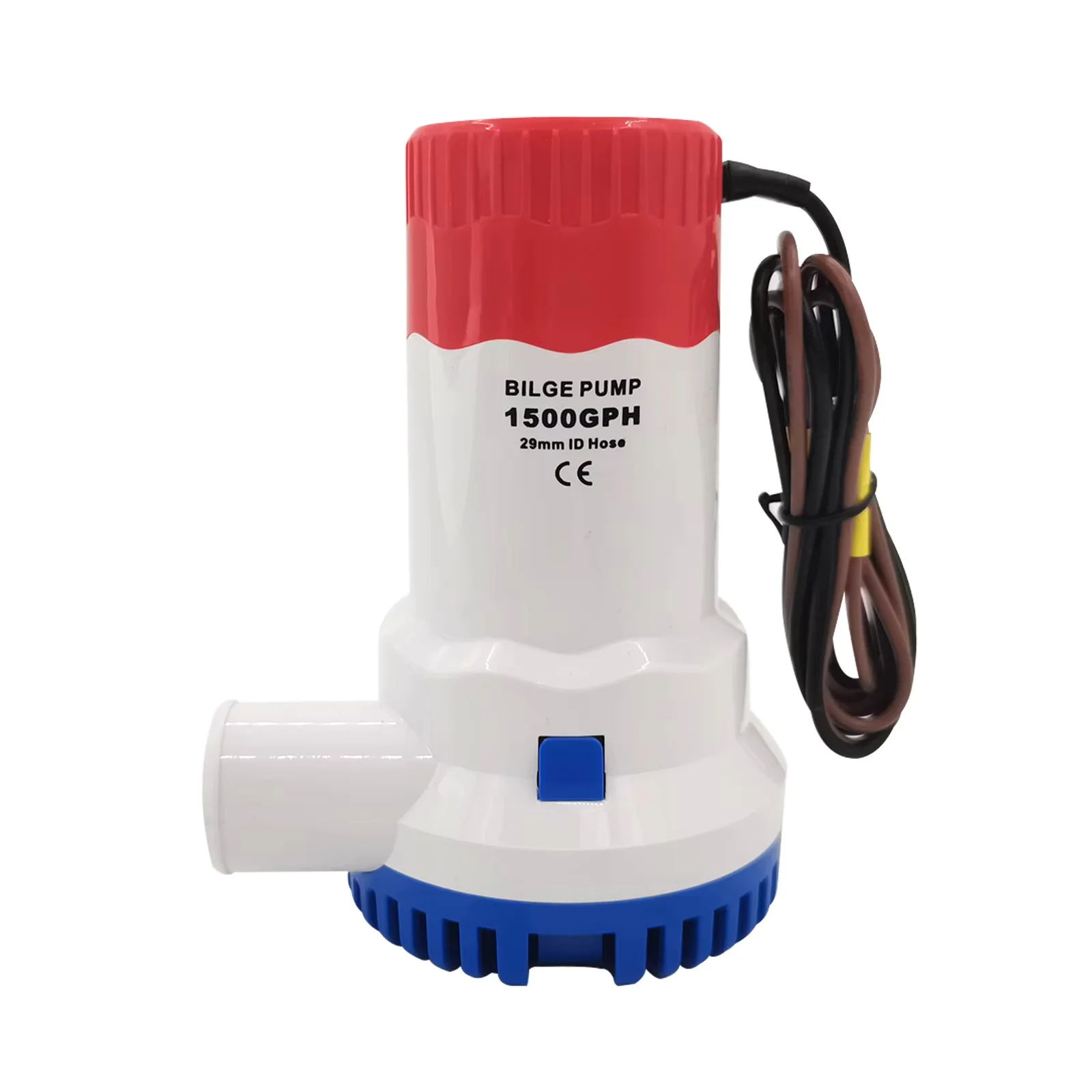 ISURE MARINE 12V 1500GPH Bilge Pumps Car Pumps Submersible Boat Bilge Water Pump with Float Switch Combination Suit