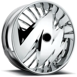 Custom Forged Rims Popular Dub Wheel Rim Wire Chrome Aluminum Alloy