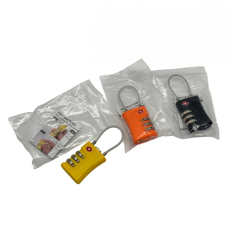 1pcs TSA Customs Lock Overseas Customs Clearance Trolley Luggage Suitcase Backpack Password Padlock