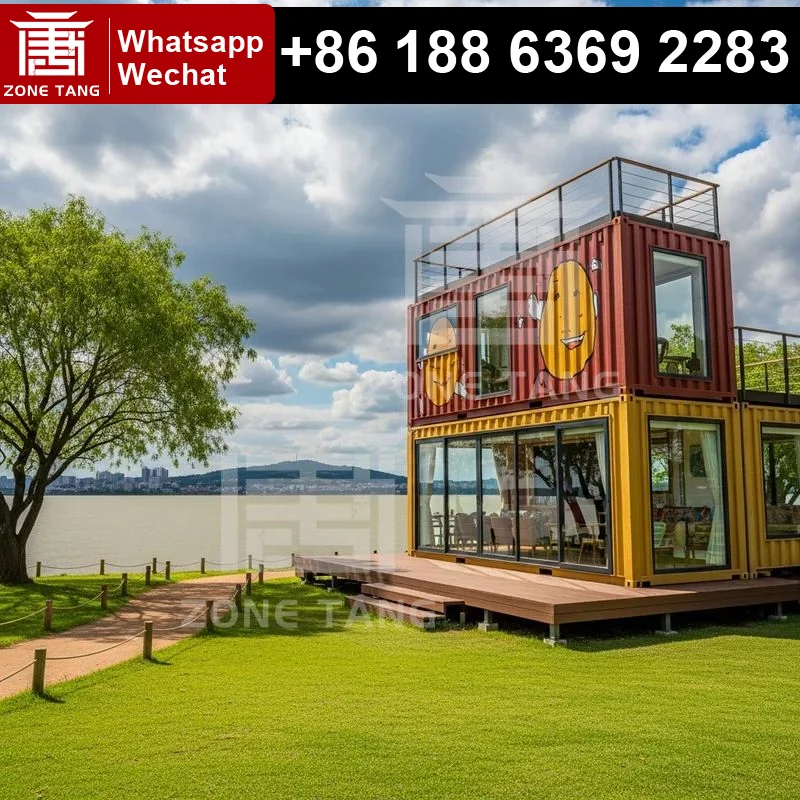 

Металлические контейнерные дома Gues Thouse: многокомнатные, креативные, огнестойкие, 20-футовые контейнерные дома из морских контейнеров