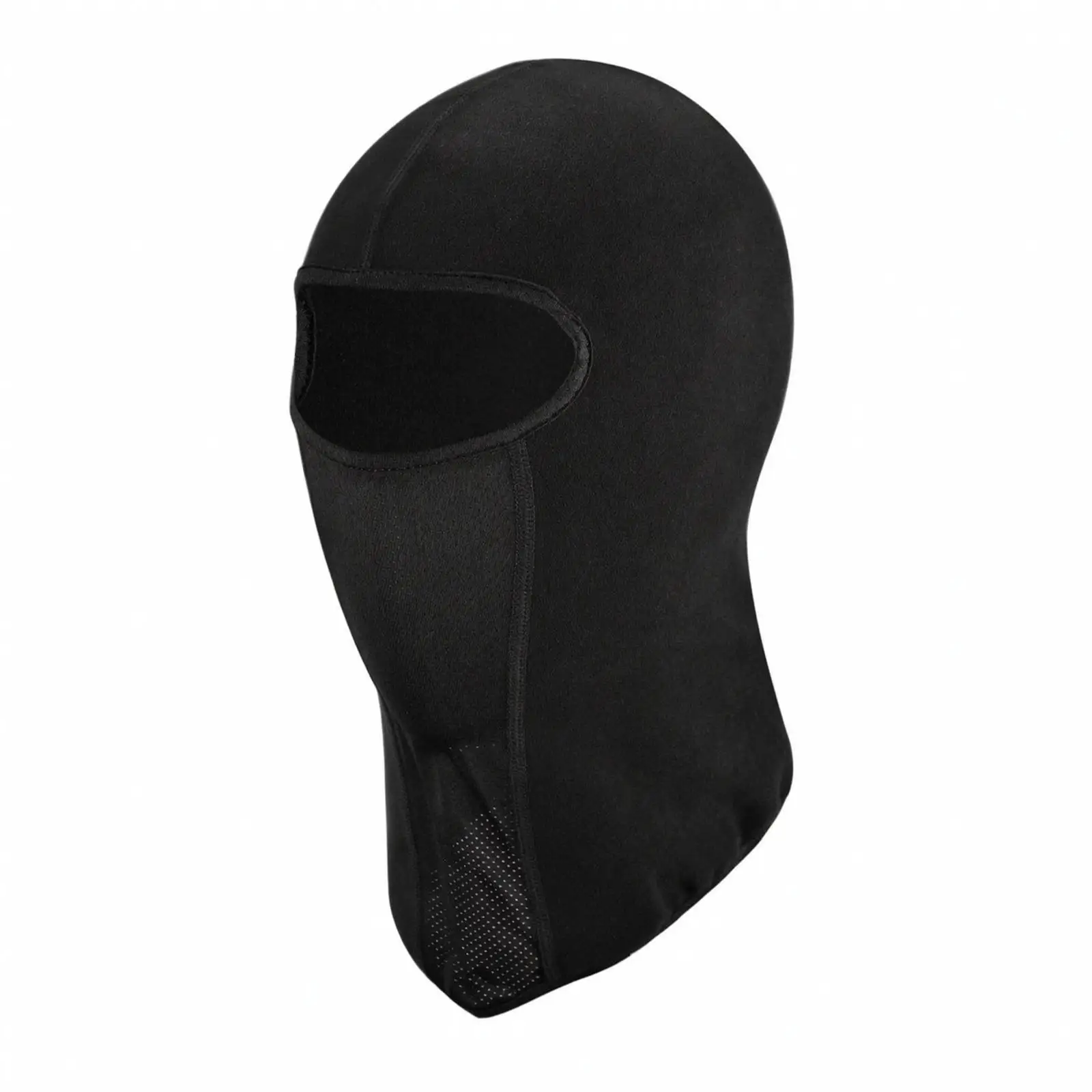 Black Thermal Fleece Balaclava Winter Face Cover for Motorcycle Riding Cycling Hiking Full Face Neck Protection Wind Cold Gear