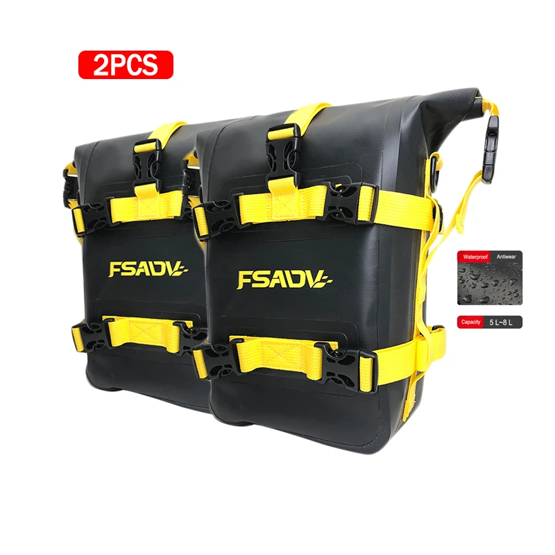 Para bmw f800gs f900gs f800 gs f 800 900 gs f900 gs adv aventura 2024 2025 quadro da motocicleta barras de acidente saco à prova dwaterproof água