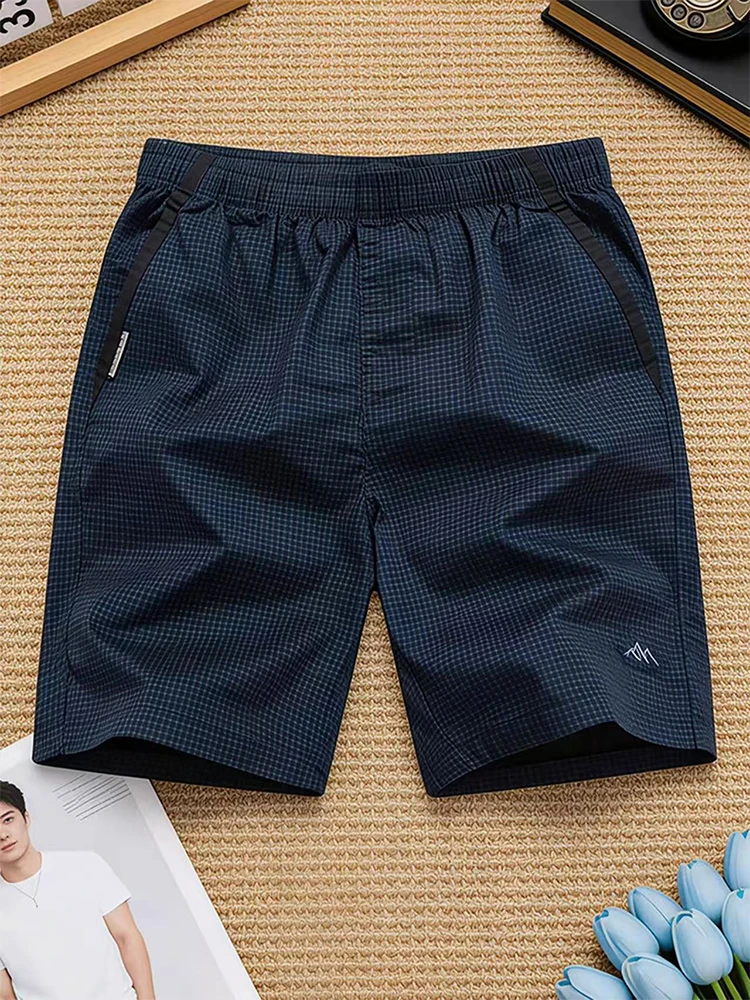

Loose Casual Cotton Shorts Men's Summer American Style Black Blue Four-Fifths Length Outdoor Wear Sport Five-Parts Pants