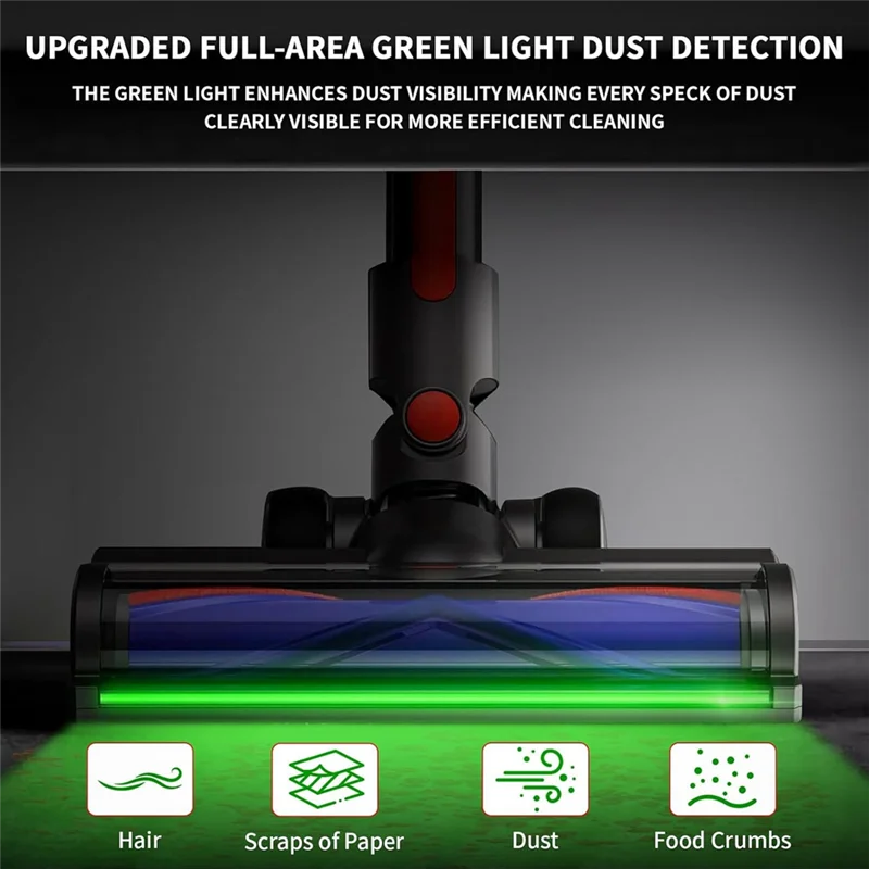 ABWM-الإفراج السريع لينة الأسطوانة فراغ رئيس ل دايسون V7 V8 V10 V11 V15 G5 Gen5 الأنظف مع كامل المنطقة LED الضوء الأخضر