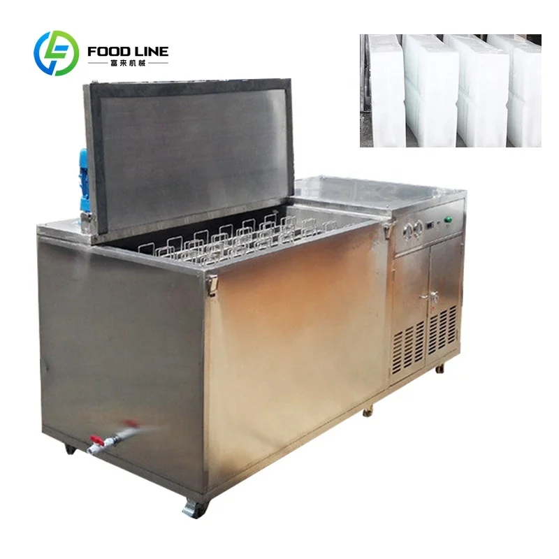 Customized Automatic 5 Ton Cube Small Commercial Maker Powered Clear Solar Ice Block Make Machine Price
