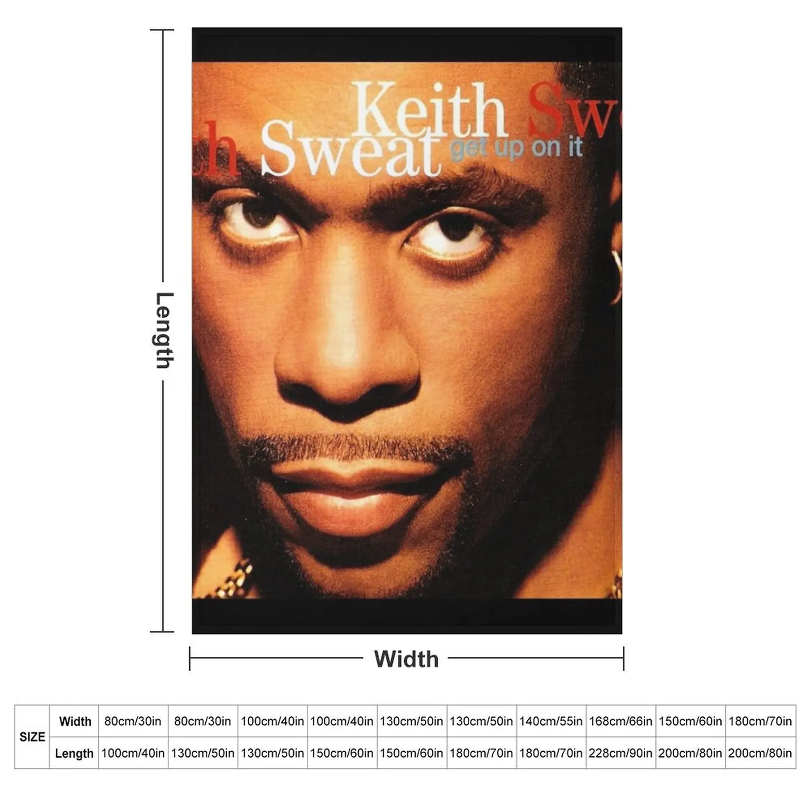 Keith Sweat get up on it Throw Blanket Warm Summer Beddings Thermals For Travel Luxury Blankets