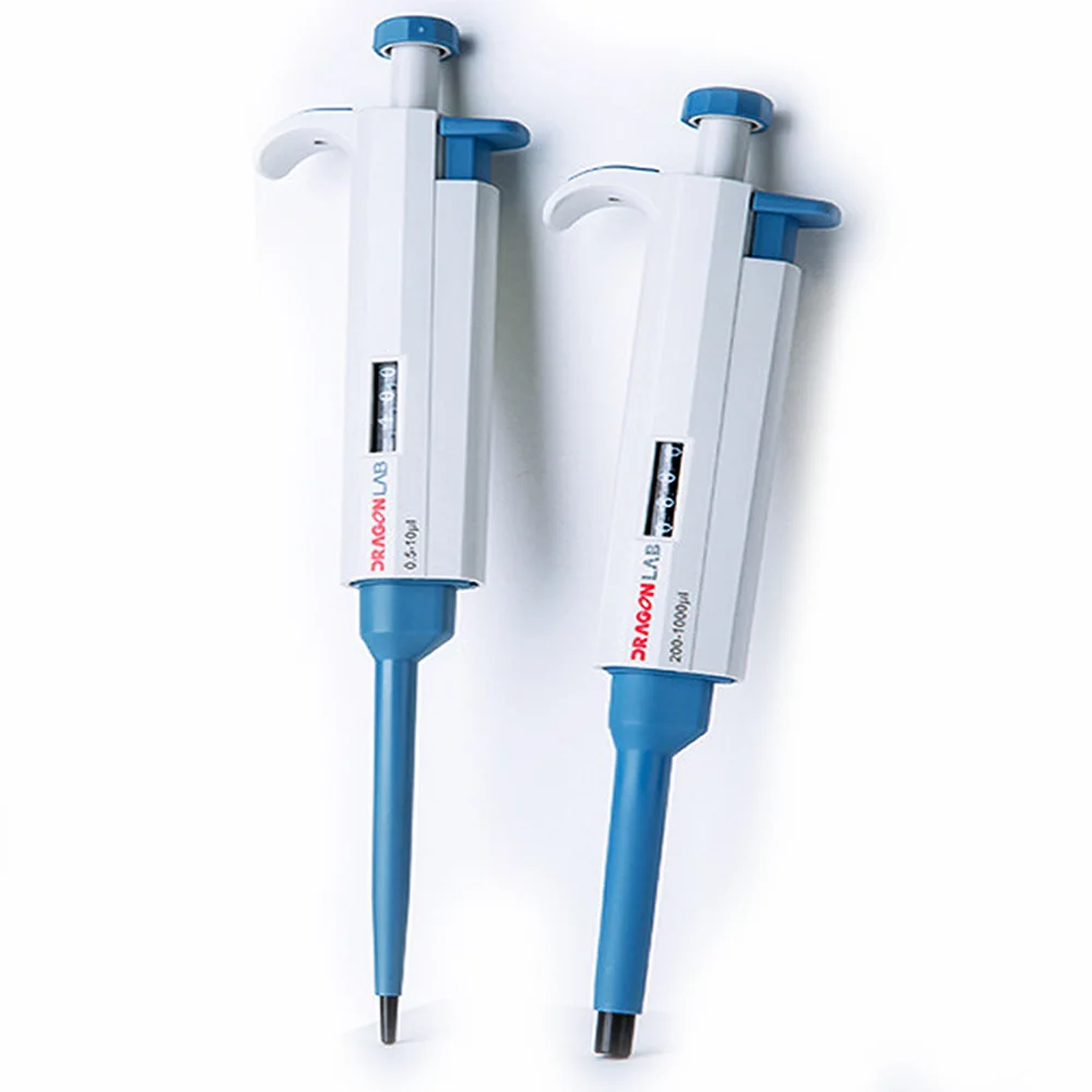 

Pipette single channel adjustable laboratory micropipette gun eight