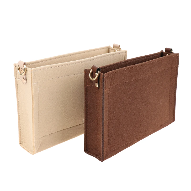 19 26 Tasche Geldbörse Einsatz Organizer mit D-Ring Kultur beutel 26 Luxus Organizer mit Kette Make-up Tasche Einsatz für Kultur beutel