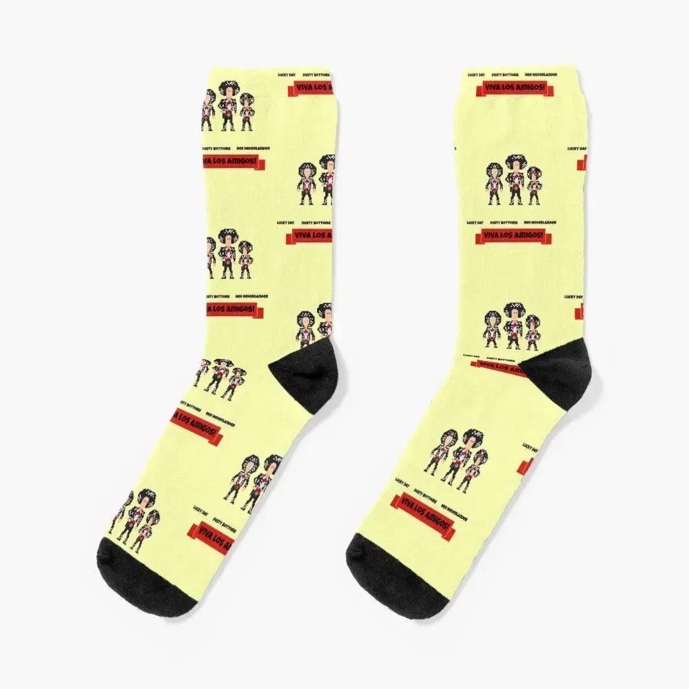 

Viva Los Amigos! Socks gifts Lots compression basketball Socks Men's Women's