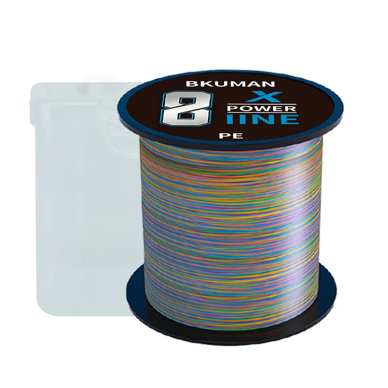 

8-strand cost-effective fishing line, smooth and long casting, not easy to break.Gift adaptation.