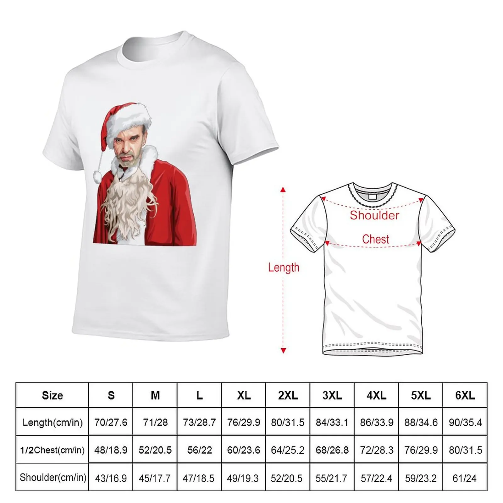 Bad Santa T-Shirt sublime t shirt quick drying t-shirt oversized t shirt men