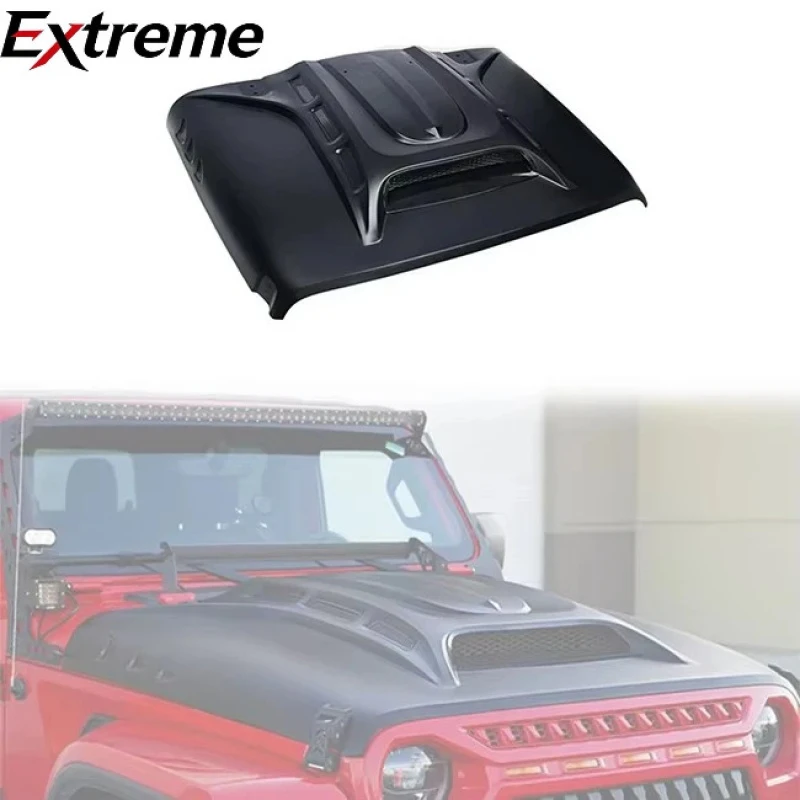 

LUMA 4X4 Accessories Hood Cover Bonnet Engine Protecter Steel 2018+ JL Gladiator JT