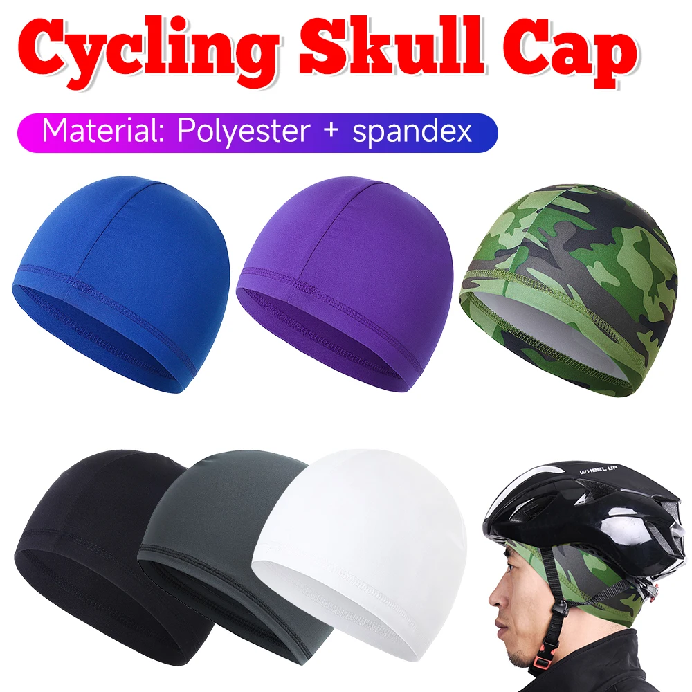 Radfahren Kappe Schnell Trocknend Anti-UV Sport Hut Kühlung Schädel Kappe Helm Liner Schweiß Kappe für Outdoor Bike MTB Lauf Hut für Männer Frauen