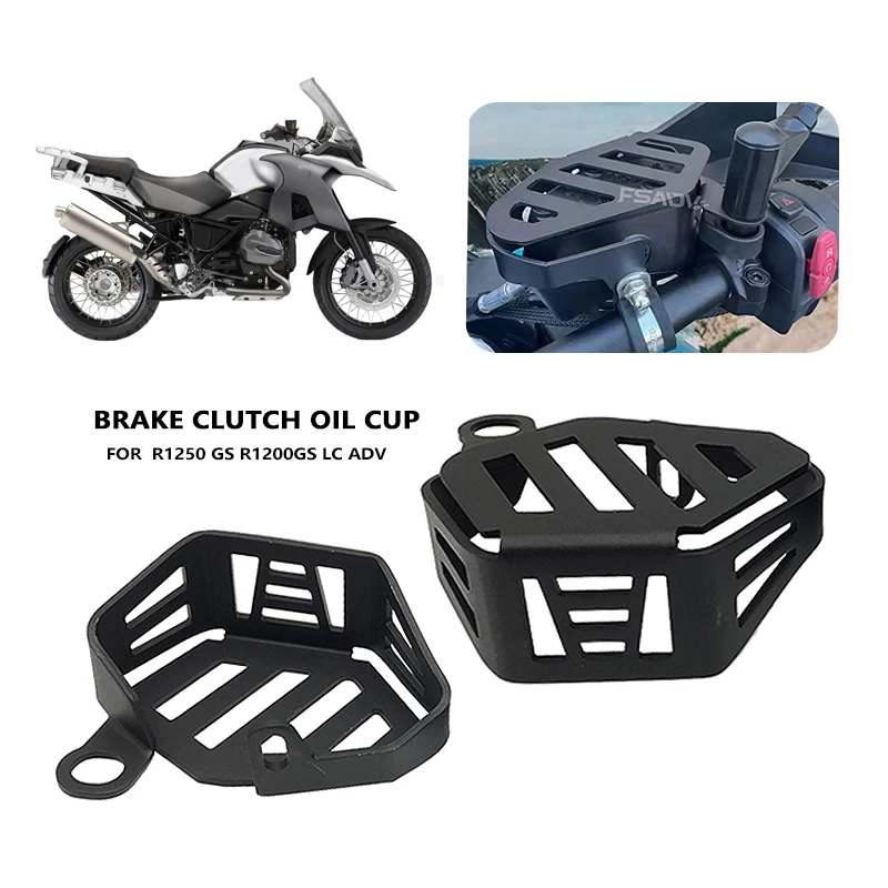 

For BMW R1200GS R1250GS Adventure Front Brake Clutch Oil Cup Cover Guard Protector R 1200 GS LC ADV GSA 2014-2023 Accessories