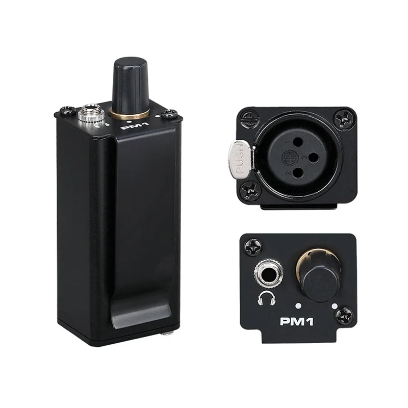 -Amplificador de fone de ouvido MP1 de liga de alumínio A25M Monitor de alta qualidade Entrada estéreo XLR compacta e portátil