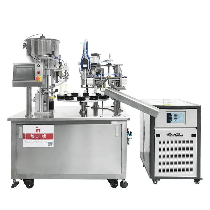 Automatic Filling Cream Toothpaste Sealing Machine, Plastic Hose Filling and Sealing Machine
