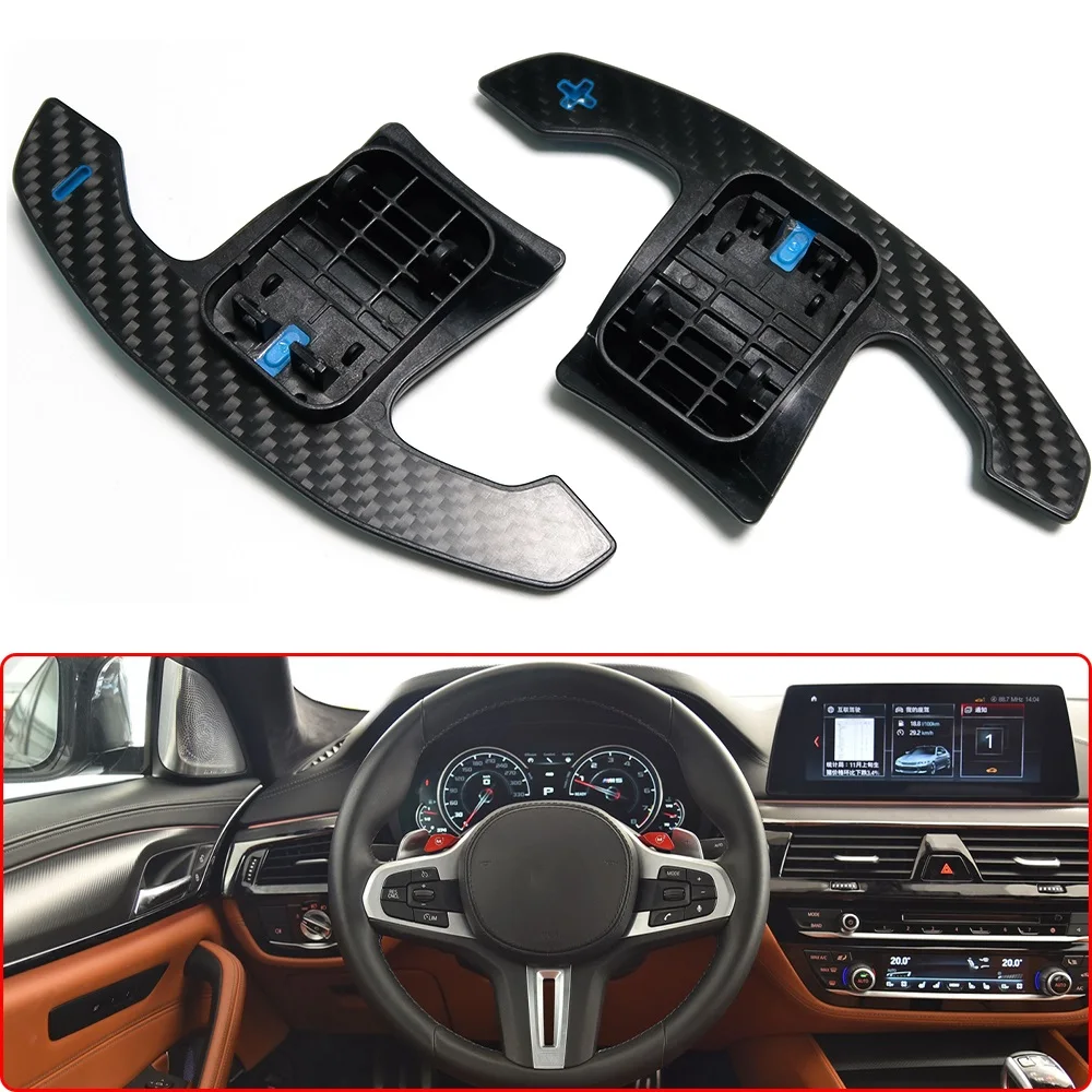 

Car Steering Wheel Paddle Shifter For BMW M5 F90 Z4 G29 Carbon Fiber Replacement Gear Paddle Extensionhifter