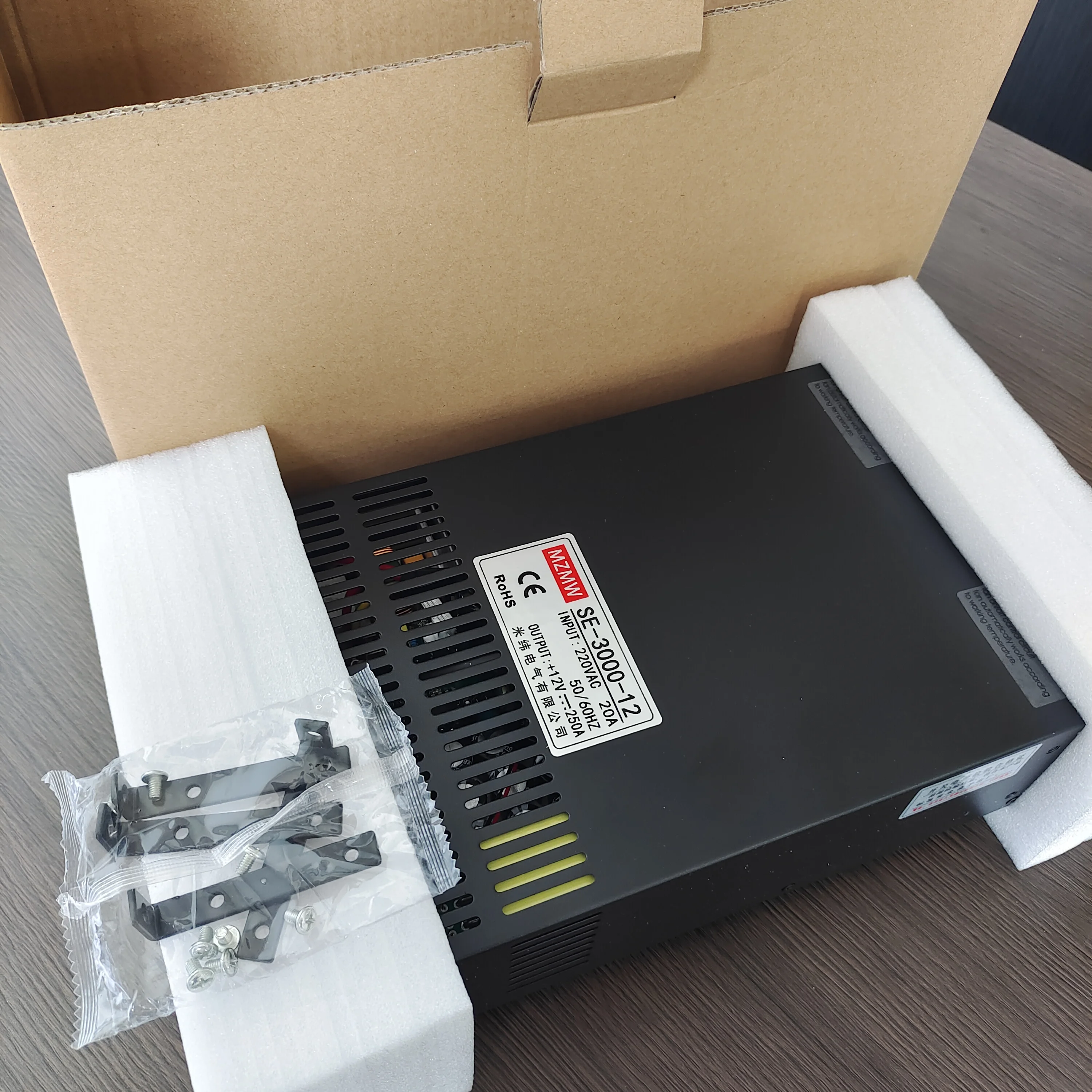 Imagem -05 - Mzmw Se3000 Fonte de Alimentação de Comutação de Alta Potência Ac110 220v dc 024v 36v 48v 60v 80v 90v 110v 220v Display Digital Smps Ajustáveis