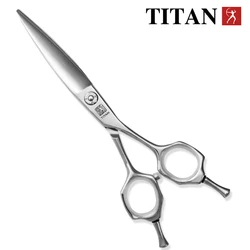 Titan  6.0 Curved scissors Professional Hairdressing Scissors Barber Scissors Japan Original