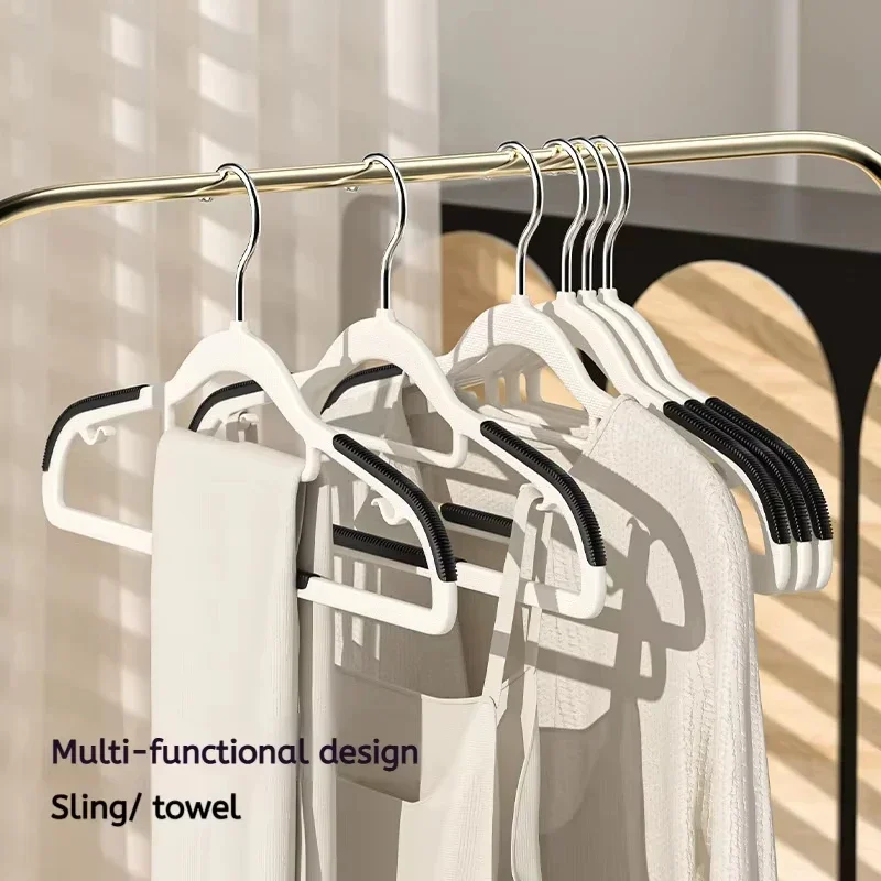 Coat Hanger Multifunctional Wet and Dry Household Hangers Anti Slip Storage Clothes Hanging No Trace Hanger Household Items