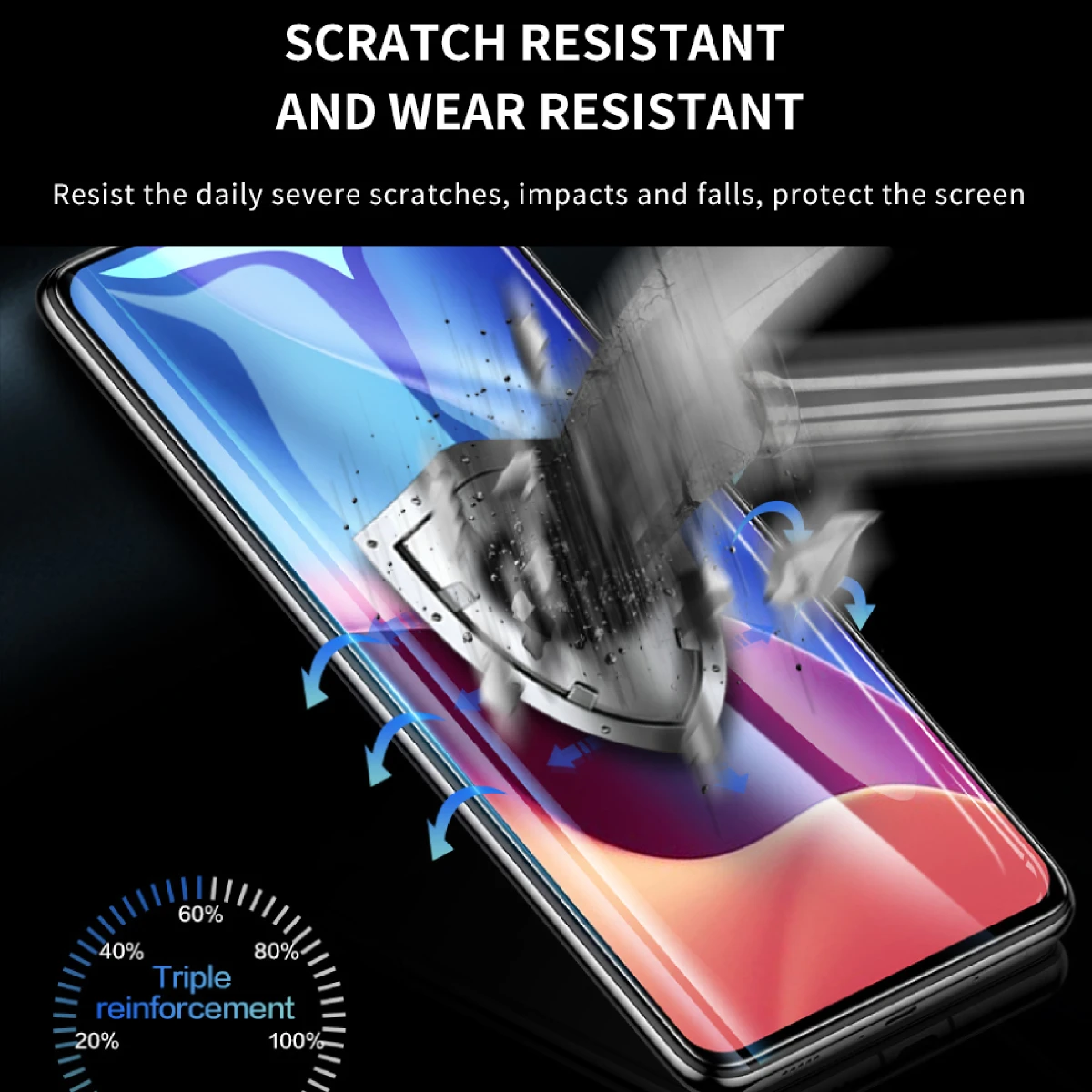 Redmi Note 11 용 SmartDevil 풀 커버 강화 유리 Xiaomi POCO F3 X3 GT HD 보호 필름 용 10 프로 스크린 프로텍터