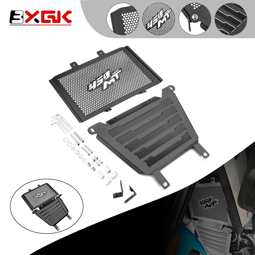 

For CFMOTO 450MT 450 MT 2024-2025 Motorcycle 450MT Water Tank Mesh Engine Cover Radiator Cover Grille Guard Protection Cover