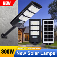 New 300W Powerful Solar Lamps Outdoor Sunlight Charge with Motion Sensor Waterproof Solar Lights Solar Spotlight LED Lamp Garden