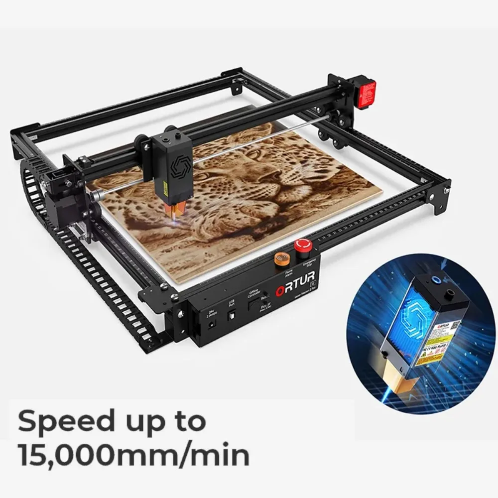 Ortur LASE Master 2 ProS2 10W LASE Engraving Cutting Machine Diy Tools CNC Powerful Woodworking Engraver Cutter Table Printer