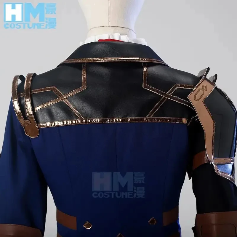 LOL "Valoran" No. 2 costume of Caitlyn Kiraman - Peltorov Police Chief Combat Uniform, suitable for Halloween and Christma FD1;6 - view 4