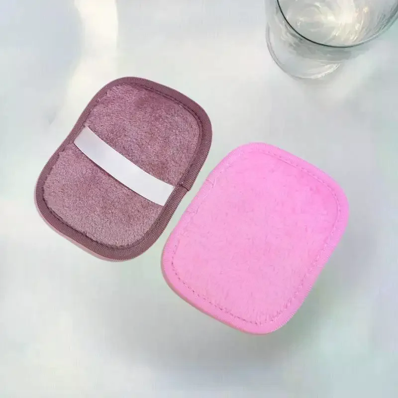1pcs Face Towel Cloth Reusable Makeup Remover Pads Washable Make Up Towel Cosmetics Washable Makeup Towel Cleaning Pads