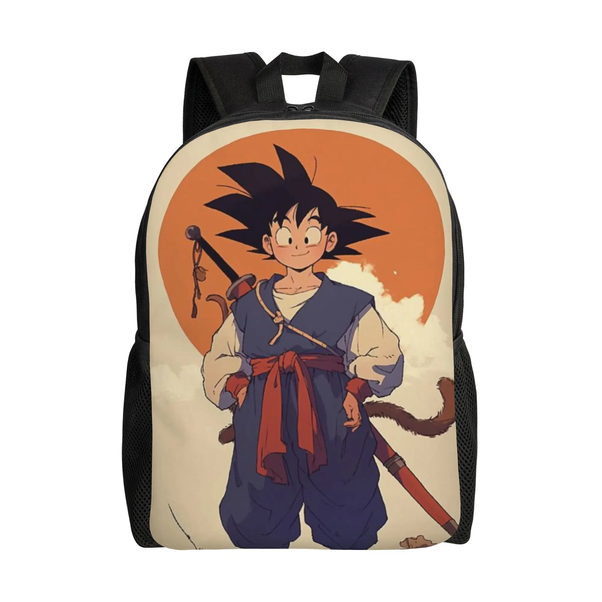 

Back to school season Personalised Son Goku (35) Rucksack Dragon Ball High School Students Backpack