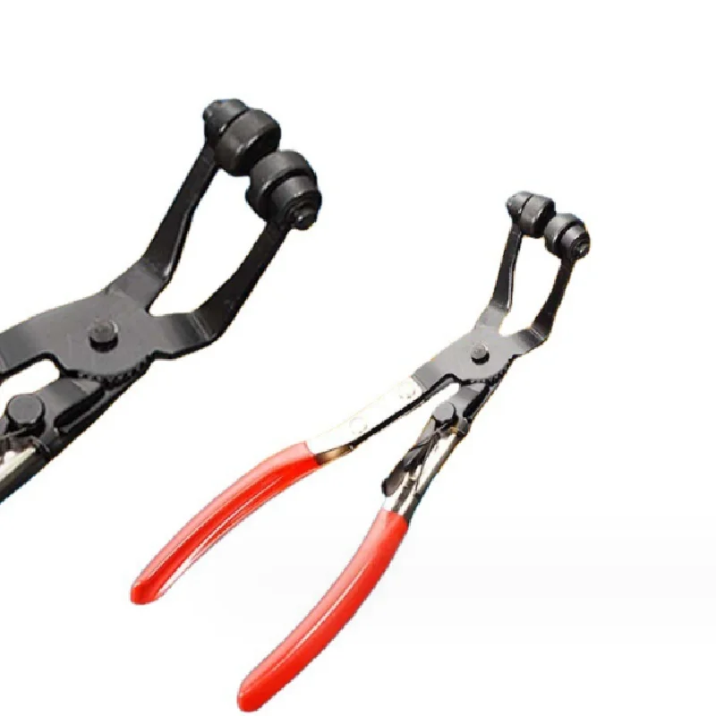 210mm Multitool Angled Hose Clamp Clip Pliers-For Fuel&Coolant Pipe Spring Clips Crimping Pliers Wire Cutters Pliers Accessories