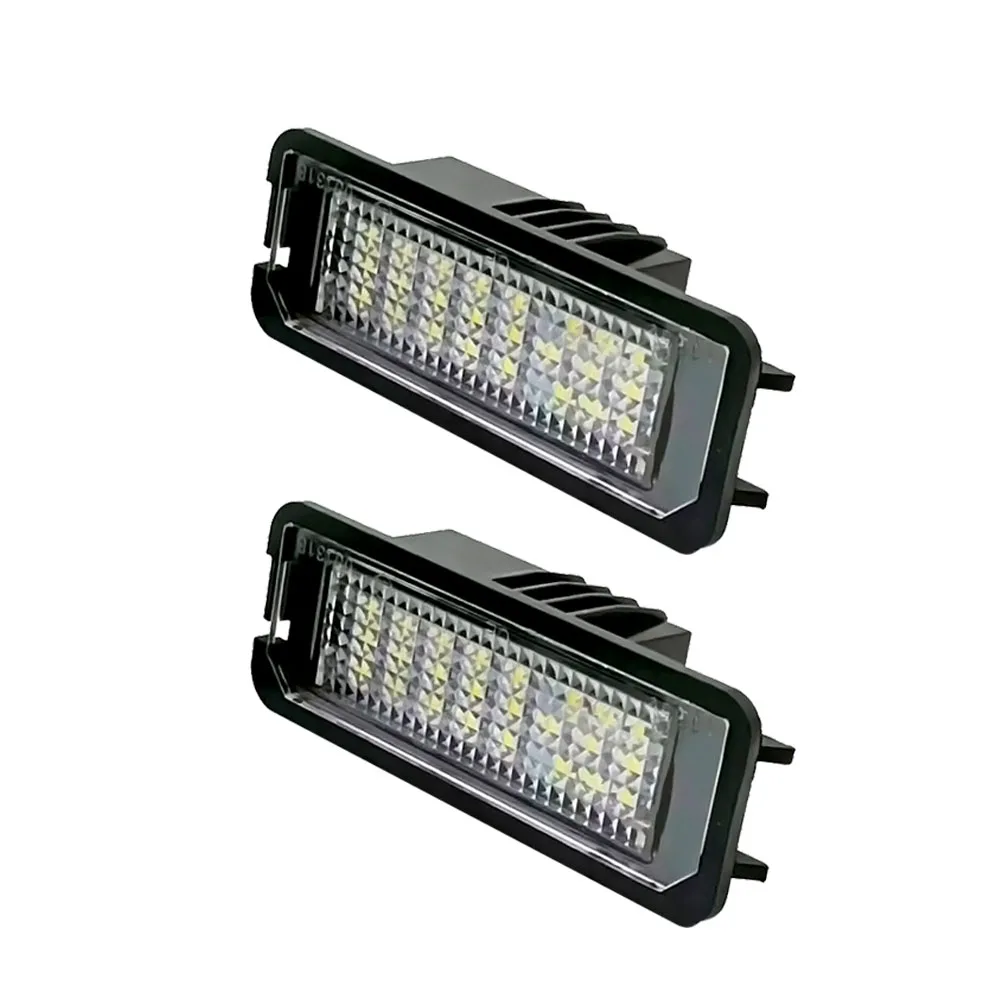 2PCS White Car LED License Plate Light For VW GOLF SPORTSVAN VII Hatchback, Am1;an1 (year 2014-2020) Hatchback Canbus Error Free