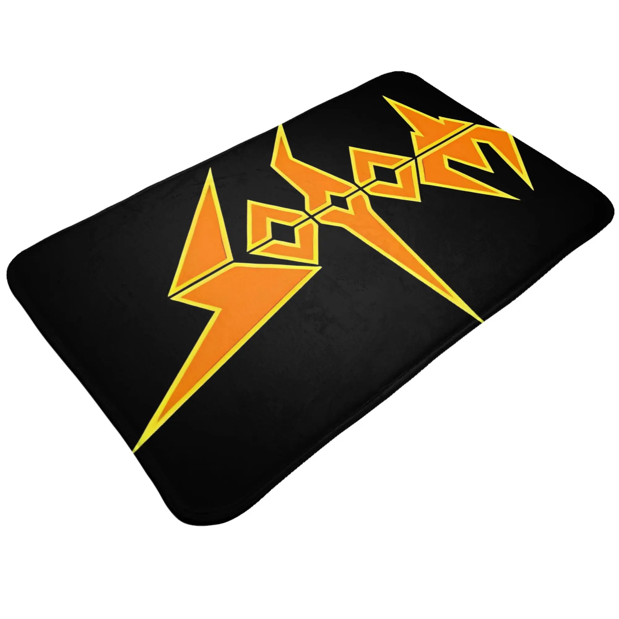 Orange Logo Anti-Slip Mat Bedroom Sodom Welcome Doormat Home Decor