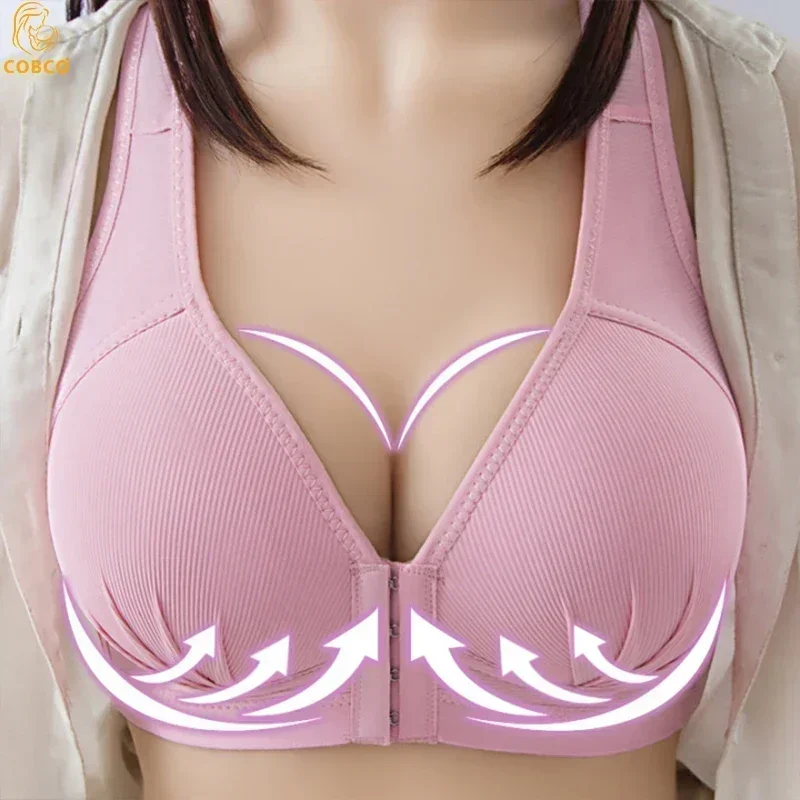 Plus Size Nursing Bra for Maternity Women Seamless Open Cup Front Closure Breastfeeding Underwear Pregnancy Sexy Bra